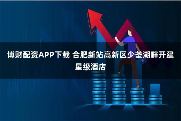 博财配资APP下载 合肥新站高新区少荃湖畔开建星级酒店